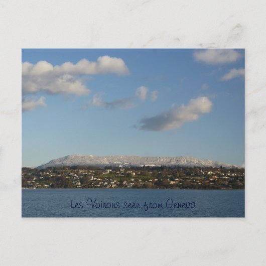 Les Voirons Briefkaart (Voorkant)