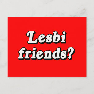 Lesbi Friends? Briefkaart