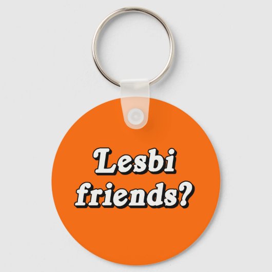 Lesbi Friends? Sleutelhanger (Voorkant)
