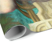 Lesbia en haar Sparrow (door Edward John Poynter) Cadeaupapier (Rol Hoek)