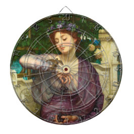 Lesbia en haar Sparrow (door Edward John Poynter) Dartbord