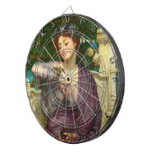 Lesbia en haar Sparrow (door Edward John Poynter) Dartbord (Voorkant Rechts)