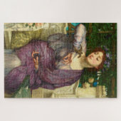 Lesbia en haar Sparrow (door Edward John Poynter) Legpuzzel (Horizontaal)