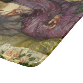 Lesbia en haar Sparrow (door Edward John Poynter) Snijplank (Hoek)