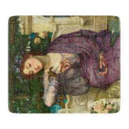 Lesbia en haar Sparrow (door Edward John Poynter) Snijplank