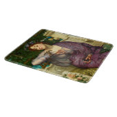 Lesbia en haar Sparrow (door Edward John Poynter) Snijplank (Hoek)