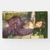 Lesbia en haar Sparrow (door Edward John Poynter) Spandoek (Horizontaal)