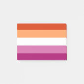 Lesbiaanse trots post-it® notes (Voorkant)