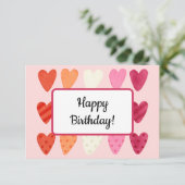 Lesbian Birthday Kaart (Staand voorkant)