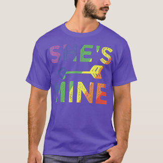 Lesbian Couple She's Mine I'm Hers Matching LGBT P T-shirt