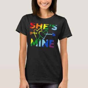 Lesbian Couple Ze is van mij. Ik ben van haar die  T-shirt
