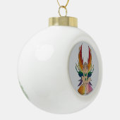 Lesbian Faerie  Keramische Bal Ornament (Links)