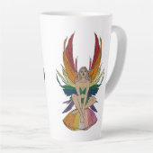 Lesbian Faerie Latte Mok (Rechterhoek)