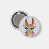 Lesbian Faerie  Magneet (Voorkant / Achterkant)