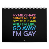 Lesbian flag gay pride Rainbow Kalender (Hoes)