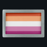 Lesbian Flag Gesp<br><div class="desc">Bei uns findest du eine einzigartige Kollektion mit moderne,  coole und lustige Lesbian Pride Motive. Stöbere durch unsere Vielfalt und finde jetzt Dein passendes Lieblingsteil!</div>