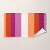 Lesbian Flag Handdoek (Handdoek)
