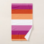 Lesbian Flag Handdoek (Handdoek)