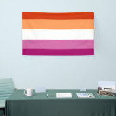 Lesbian Flag Spandoek (Beurs)