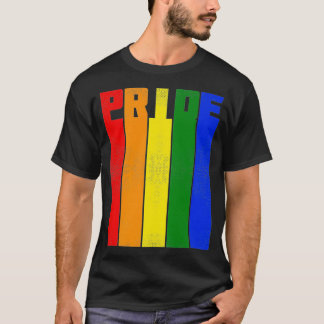 Lesbian Gay LGBTQ Pride Month Rainbow Flag Premium T-shirt