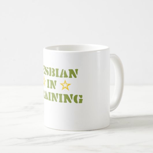 LESBIAN IN OPLEIDING KOFFIEMOK (Voorkant rechts)