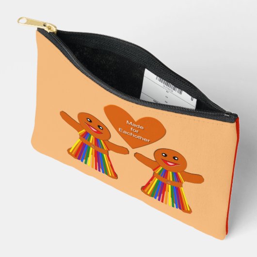 Lesbian Kerstontbijt Dames Couple Etui (Open)