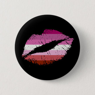 Lesbian Kiss Ronde Button 5,7 Cm