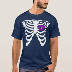 Lesbian Labrys Gay Skeleton Skeleton Sual Identity T-shirt