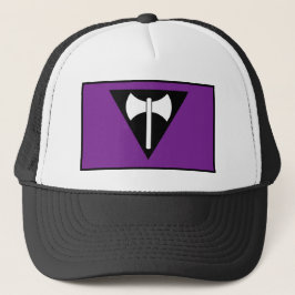 Lesbian Labrys Pride Flag Trucker Pet