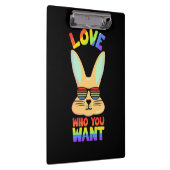 Lesbian LGBT Rabbit Klembord (Rechts)