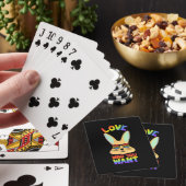 Lesbian LGBT Rabbit Pokerkaarten (Insitu)