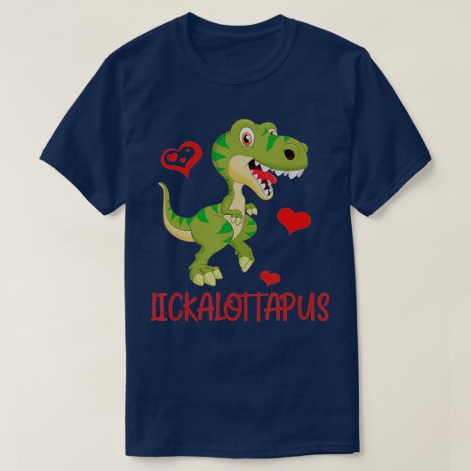 Lesbian Lickalottapus T-shirt (Design voorkant)