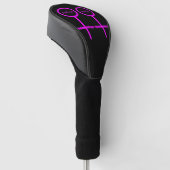 Lesbian Lovers Custom Golf Driver Hoesje Golfheadcover (Schuin)