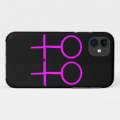 Lesbian Lovers iPhone 5 Hoesje (Achterkant (horizontaal))