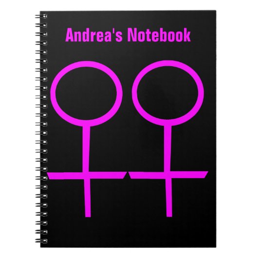 Lesbian Lovers  Notitieboek (Voorkant)