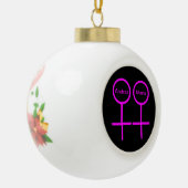 Lesbian Lovers Ornament (Links)