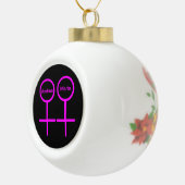 Lesbian Lovers Ornament (Rechts)