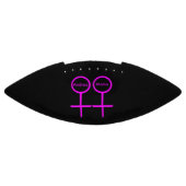 Lesbian Lovers Personalized Football (Paneel)