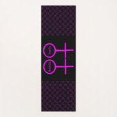 Lesbian Lovers Personalized Yoga Mat (Voorkant)