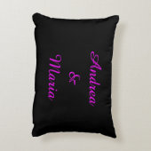 Lesbian Lovers  Pillow Accent Kussen (Achterkant (Verticaal))