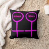 Lesbian Lovers  Pillow Kussen (Deken)