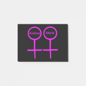 Lesbian Lovers Post it notes Pad (Voorkant)