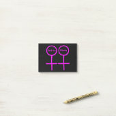 Lesbian Lovers  Post it notes Pad (Op bureau)