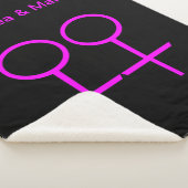 Lesbian Lovers Sherpa Blanket Deken (3/4)