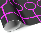 Lesbian Lovers Wrapping Paper Cadeaupapier (Rol Hoek)