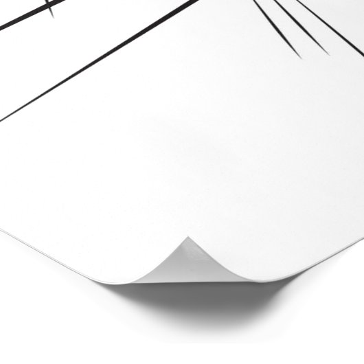 Lesbian lust line art poster (Hoek)