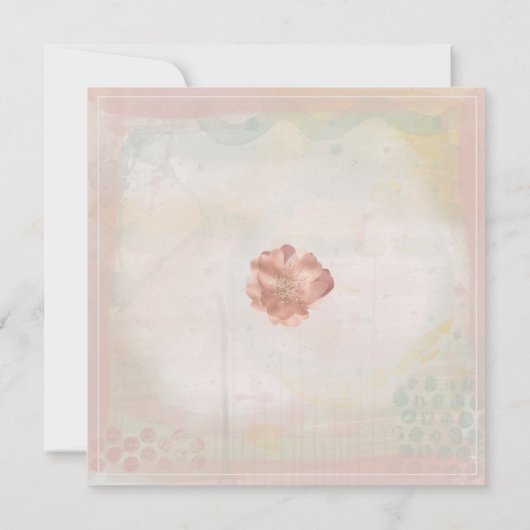 Lesbian Mrs. en Mrs Blush Peach Floral (Achterkant)