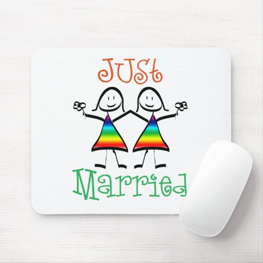 Lesbian Net getrouwd Muismat (Met muis)