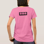 "Lesbian Oppression" - Lesbian Tide, maart 1972 T-shirt (Achterkant)