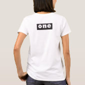 "Lesbian Oppression" - Lesbian Tide, maart 1972 T-shirt (Achterkant)